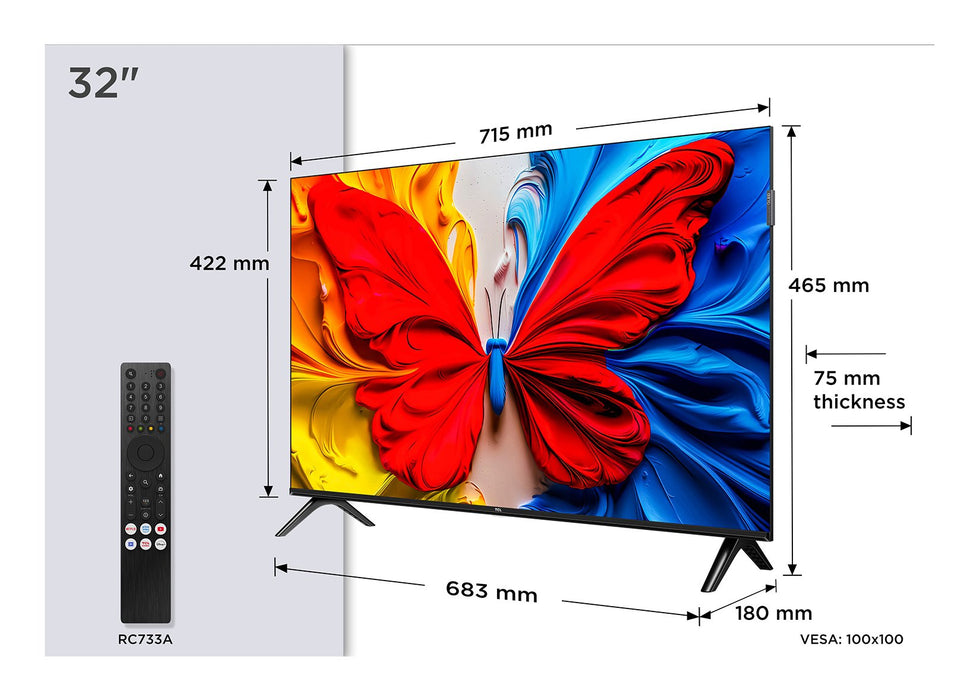 EAN 5901292527426 - TCL S59K 32S59K Televisor 81,3 cm (32") Full HD Smart TV Wifi Metálico imagen 1