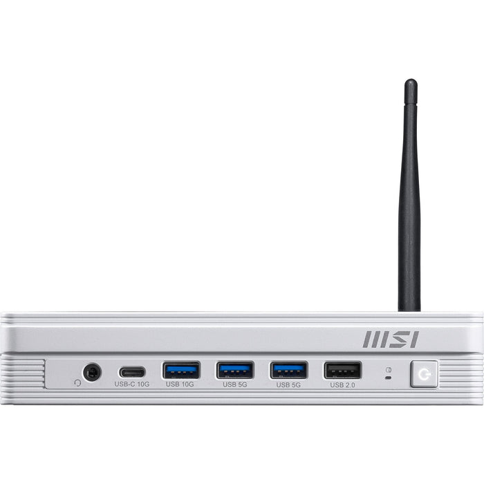 EAN 4711377409780 - MSI PRO DP10 A14MG-007BEU PCs/estación de trabajo Intel® Pentium® Gold G7400 1,1 l tamaño PC Mini PC bare imagen 4