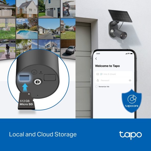 EAN 1210002606769 - TP-Link Tapo C411 KIT Bala (forma) Cámara de seguridad IP Exterior 2304 x 1296 Pixeles Techo/pared imagen 9