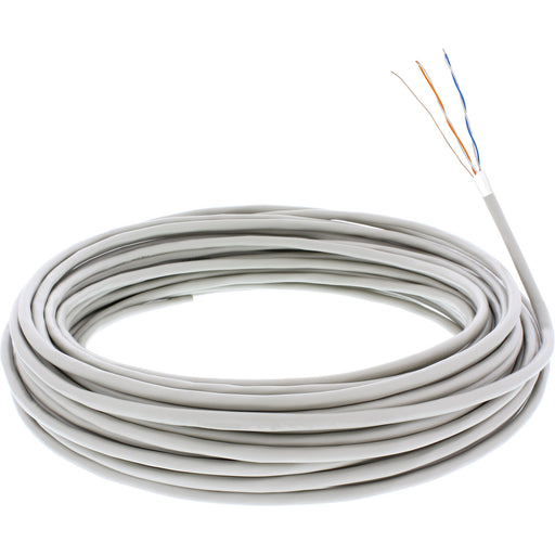 EAN 4043718013470 - InLine 69980 cable telefónico 100 m Beige imagen 2