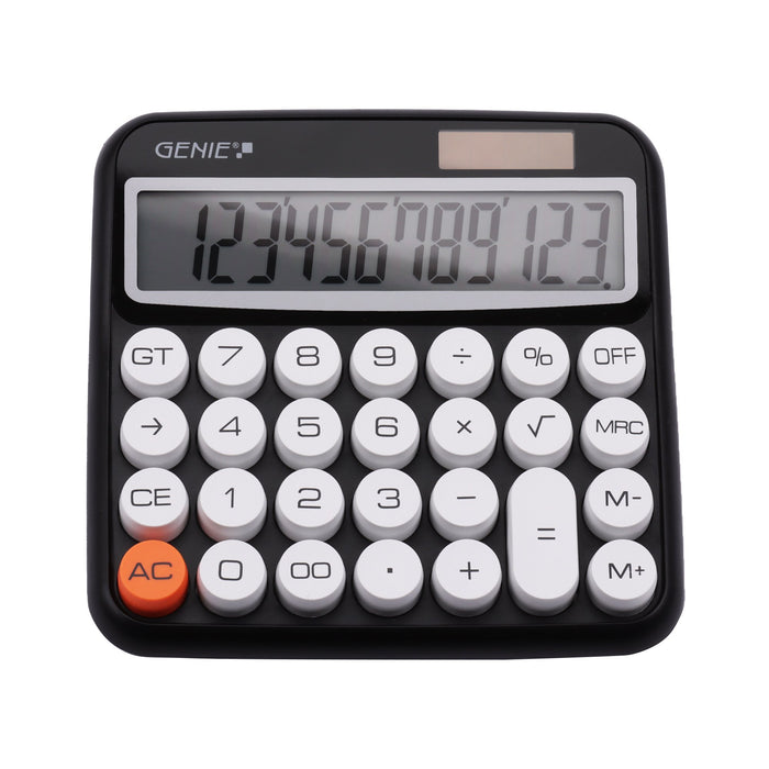 EAN 4030152952809 - Genie 612 BK calculadora Escritorio Calculadora básica Negro imagen 2
