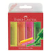 EAN 4005401546047 - Faber-Castell TEXTLINER 1546 marcador 4 pieza(s) Punta de cincel Naranja, Rosa, Verde, Amarillo imagen 1