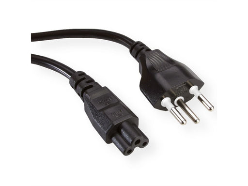 EAN 7611990917075 - VALUE 19.99.2097 cable de transmisión Negro 1 m T12 IEC C5 imagen 1
