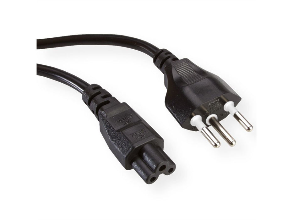 EAN 7611990142965 - ROLINE 19.07.2097 cable de transmisión Negro 1,8 m imagen 1