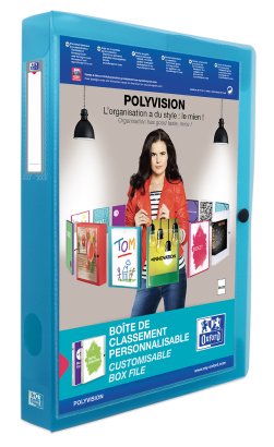 EAN 3045050079276 - Oxford 100200140 caja archivador 300 hojas Azul Polipropileno (PP) imagen 1