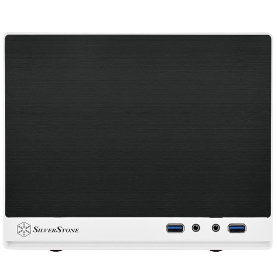EAN 4710007222355 - Silverstone SG13 Mini Tower Negro, Blanco imagen 1