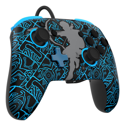 EAN 708056070861 - PDP Rematch: Sheikah Shoot Negro, Azul USB Gamepad Analógico/Digital Nintendo Switch, Nintendo Switch Lite imagen 2