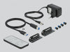EAN 4043619114825 - DeLOCK 11482 interruptor KVM Negro imagen 3