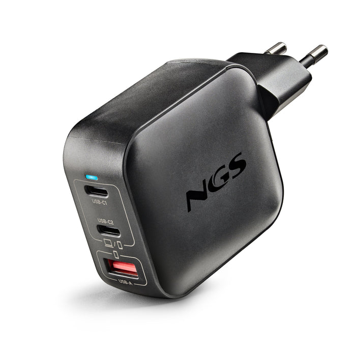 EAN 8435430627008 - NGS NGS-ACCESORIOS-0289 cargador de dispositivo móvil Universal Negro Corriente alterna Carga rápida Inte imagen 1