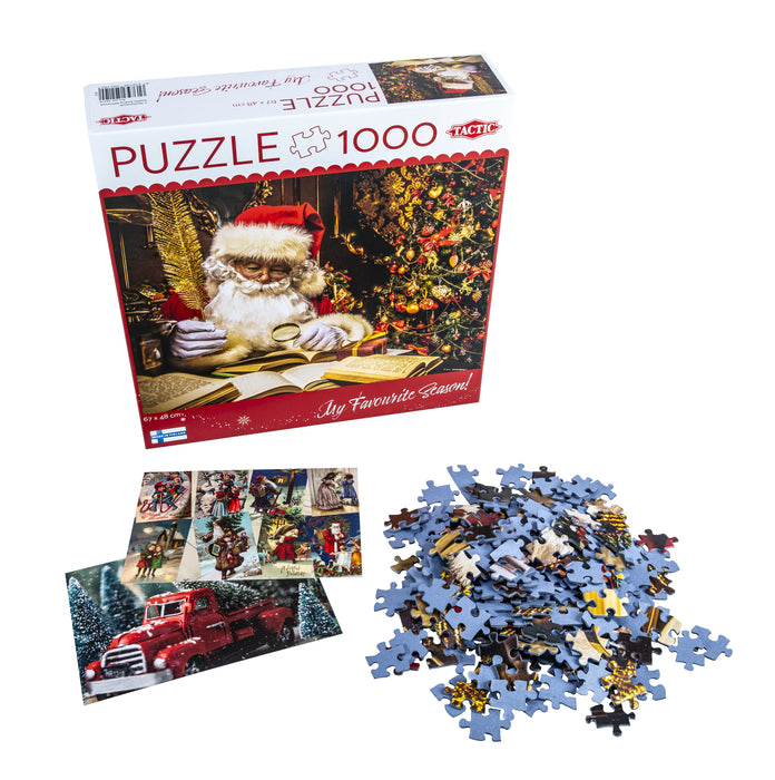 EAN 6416739592190 - Tactic 59219 puzzle Puzzle rompecabezas 1000 pieza(s) Navidad imagen 6