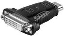 EAN 4040849680984 - Goobay 68098 cambiador de género para cable HDMI DVI-D Negro imagen 1