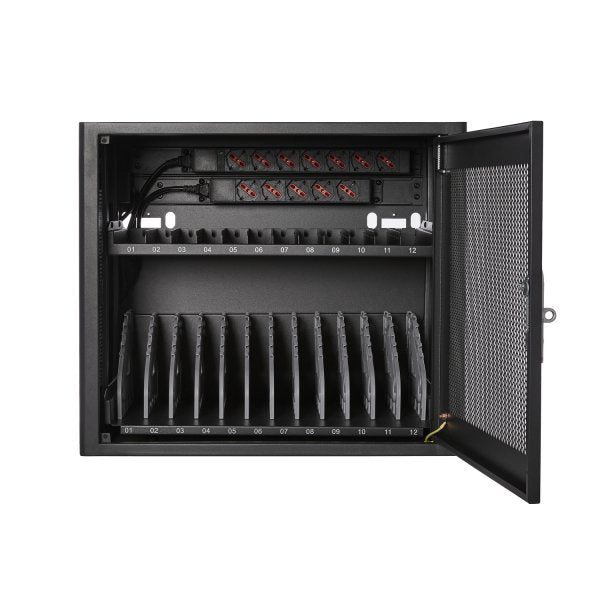 EAN 662919113068 - V7 CHGSTA12AC-1E carrito y armario de dispositivo portátil Carro de gestión y carga para dispositivos port imagen 1