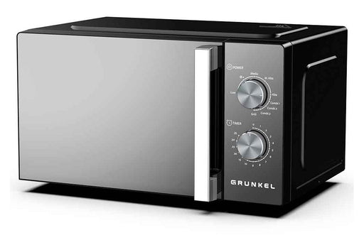 EAN 8426156018768 - Grunkel MWG-20ESPEJO microondas Acero inoxidable, Negro Microondas con grill Encimera 20 L 700 W imagen 1