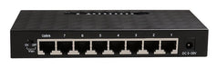 EAN 8435364316696 - iggual GES8000 No administrado Gigabit Ethernet (10/100/1000) Negro imagen 2