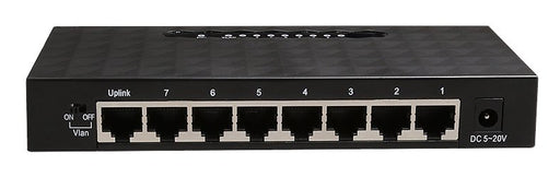 EAN 8435364316696 - iggual GES8000 No administrado Gigabit Ethernet (10/100/1000) Negro imagen 2