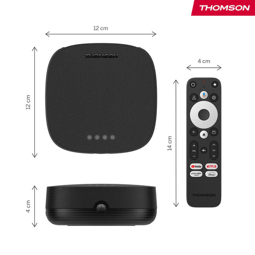 EAN 9120106662986 - Thomson BOX PLUS 270G convertidor de Smart TV Gris 4K Ultra HD 32 GB Wifi Ethernet imagen 2