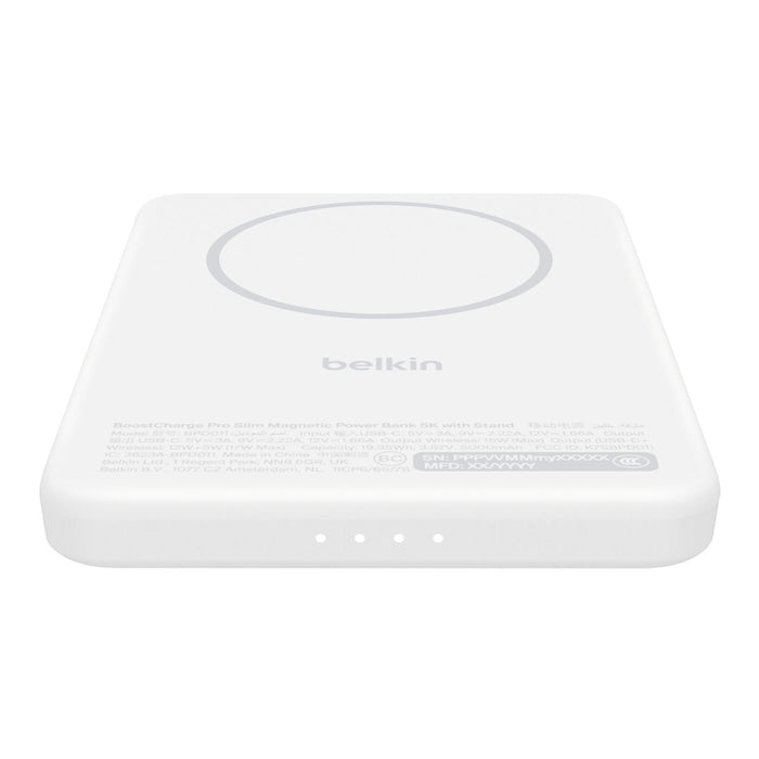 EAN 745883936342 - Belkin BPD011hqWH 5000 mAh Cargador inalámbrico Blanco imagen 4