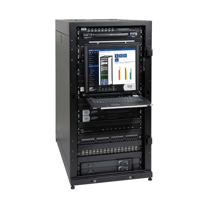 EAN 37332123763 - Tripp Lite SR25UB armario rack Rack o bastidor independiente Negro imagen 7