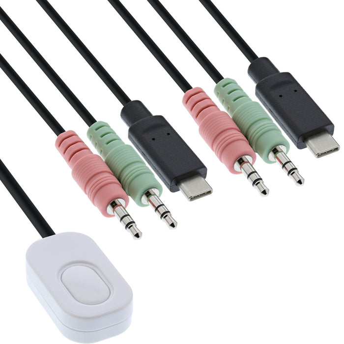 EAN 4043718284658 - InLine 63614I interruptor KVM Negro imagen 2