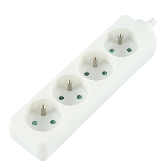 EAN 5420016804501 - LOGON LPS055 base múltiple 1,5 m 4 salidas AC Blanco imagen 1
