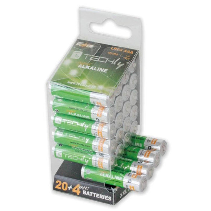 EAN 8057685307025 - Techly LR03 AAA 1.5V Batería de un solo uso Alcalino imagen 1