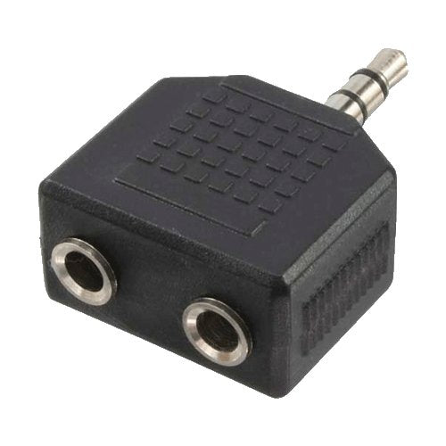 EAN 4052792003567 - LogiLink CA1002 cambiador de género para cable 3.5mm 2x3.5mm Negro imagen 1