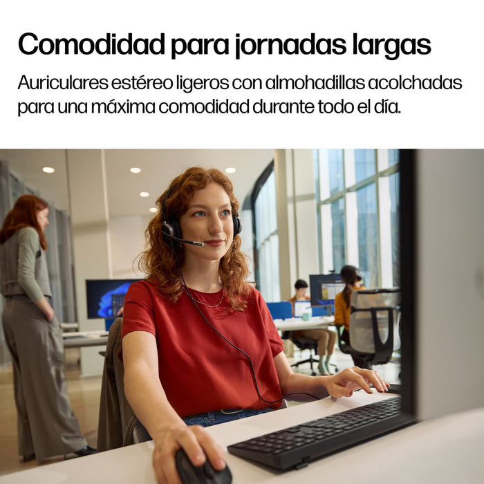 EAN 0199764365583 - HP Poly Mission 615 Monaural USB Wired Headset (Bulk) Alámbrico Diadema Oficina/Centro de llamadas USB Ty imagen 8