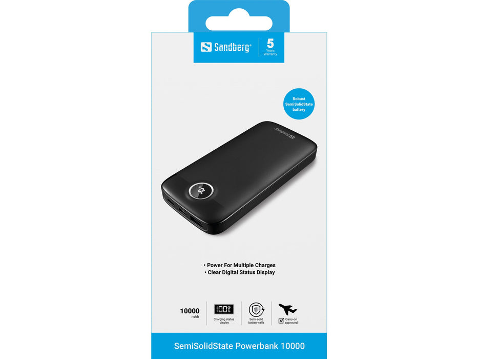 EAN 5705730421488 - Sandberg 421-48 batería externa Semisólido 10000 mAh Negro imagen 4
