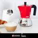 EAN 8435092433832 - Monix M863106 cafetera manual Cafetera italiana 0,37 L Rojo imagen 3
