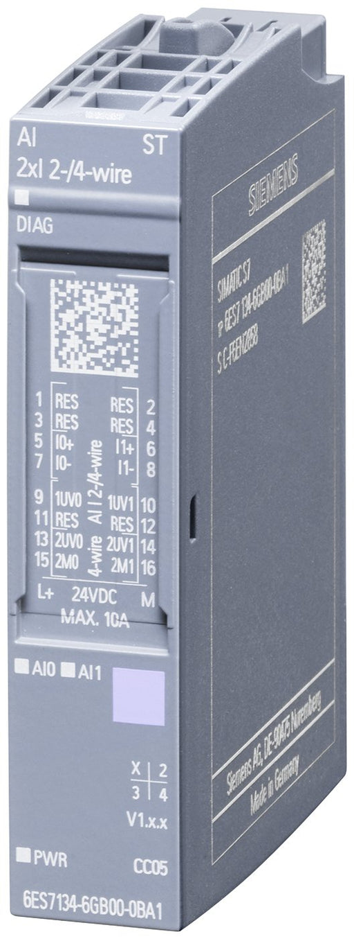 EAN 4047623406655 - Siemens 6ES7134-6GB00-0BA1 módulo digital y analógico i / o Analógica imagen 1