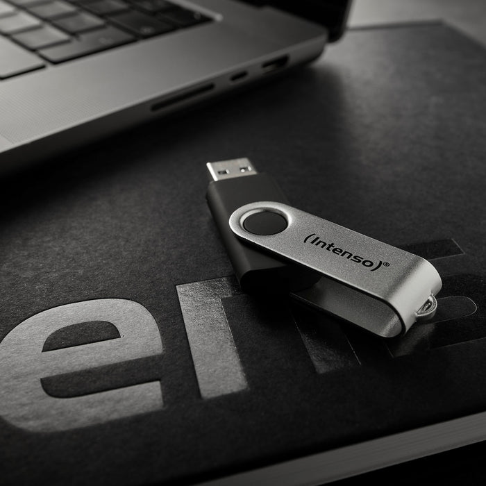 EAN 4034303036363 - Intenso USB 64GB OFFICE LINE 3.2 Gen1 Silver-Black unidad flash USB USB tipo A 3.2 Gen 1 (3.1 Gen 1) Negr imagen 6