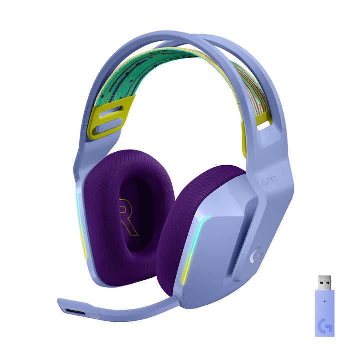 EAN 5099206089549 - Logitech G 981-000890 auricular y casco Auriculares Inalámbrico Diadema Juego Lila imagen 2