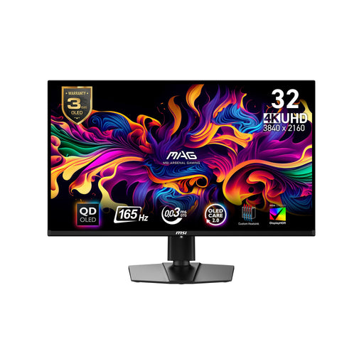 EAN 4711377212250 - MSI MAG 321UP QD-OLED pantalla para PC 80 cm (31.5") 3840 x 2160 Pixeles 4K Ultra HD Negro imagen 1