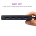 EAN 8054392613012 - Ewent EW1136 hub de interfaz USB 3.2 Gen 1 (3.1 Gen 1) Type-A 480 Mbit/s Negro imagen 2