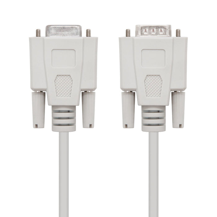 EAN 8433281004092 - Nanocable 10.14.0503 cable de serie Beige 3 m DB9 imagen 2