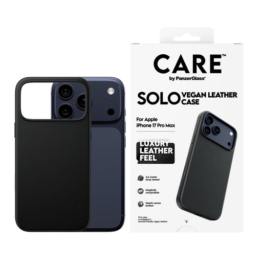 EAN 5715685037726 - PanzerGlass CARE™ by ® Solo Case Black iPhone 17 Pro Max funda para teléfono móvil Negro imagen 2