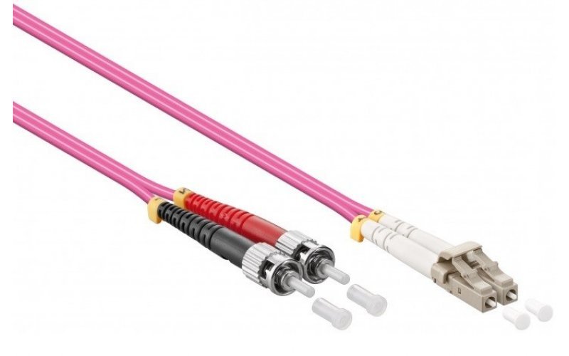EAN 5705585206896 - Mercodan 40400091 Cable de fibra óptica e InfiniBand 3 m LC ST Violeta imagen 1