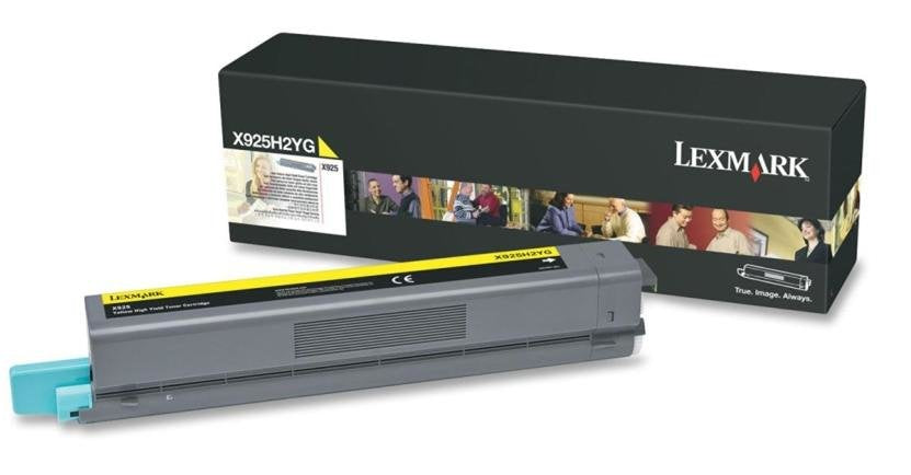 EAN 0734646254168 - Lexmark X925H2YG cartucho de tóner 1 pieza(s) Original Amarillo imagen 1