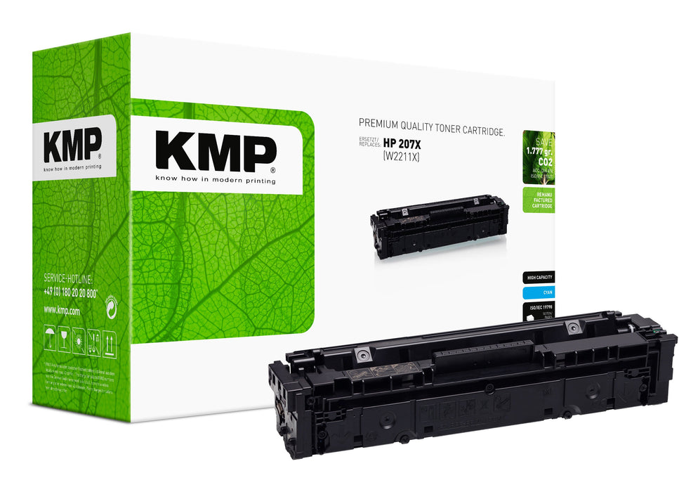 EAN 4011324000313 - KMP 2558,3003 cartucho de tóner 1 pieza(s) Compatible Cian imagen 1