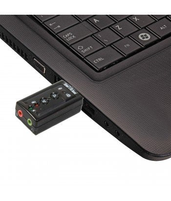 EAN 8054392611025 - Ewent EW3762 cambiador de género para cable USB audio-in/audio-out Negro imagen 5