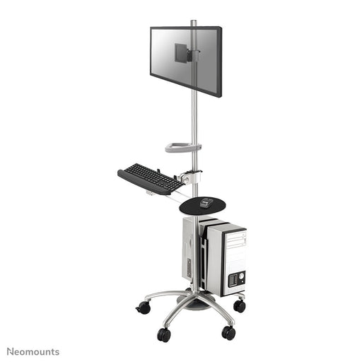 EAN 8717371440701 - Neomounts FPMA-MOBILE1800 mueble y soporte para dispositivo multimedia Plata Carro multimedia imagen 1