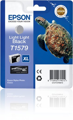 EAN 8715946479514 - Epson Turtle T1579 cartucho de tinta 1 pieza(s) Original Alto rendimiento (XL) Negro claro claro imagen 1