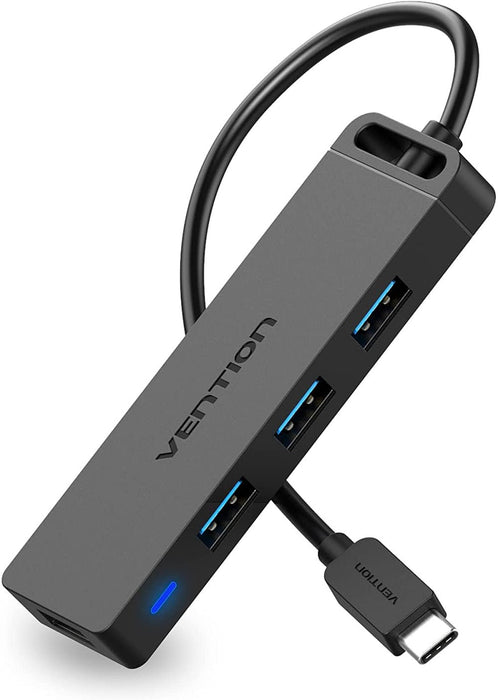 EAN 6922794746732 - Vention TGKBB hub de interfaz USB 3.2 Gen 1 (3.1 Gen 1) Type-C 5000 Mbit/s Negro imagen 2