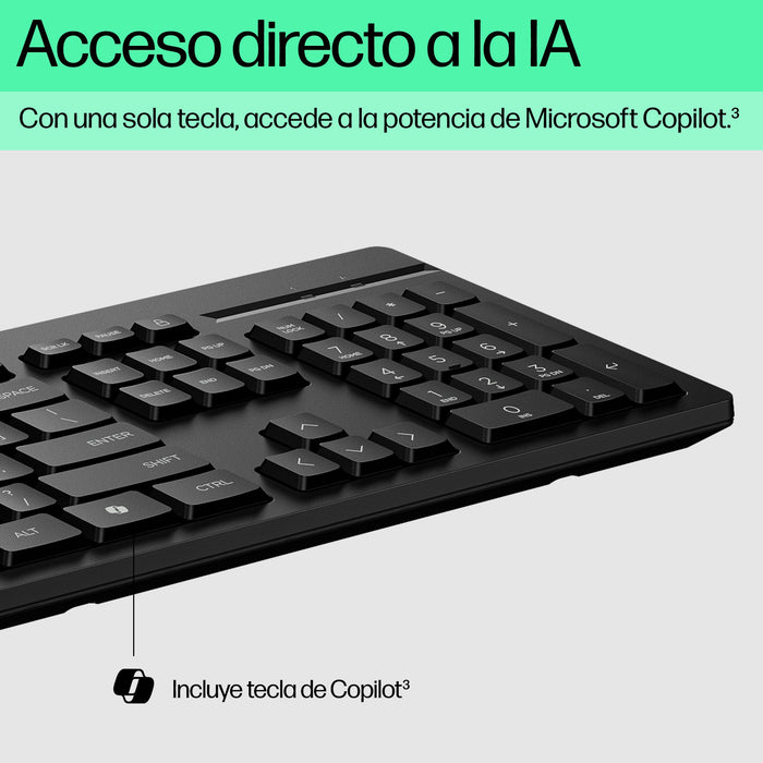 EAN 5715063536339 - HP 125 USB Wired Keyboard teclado Negro imagen 4