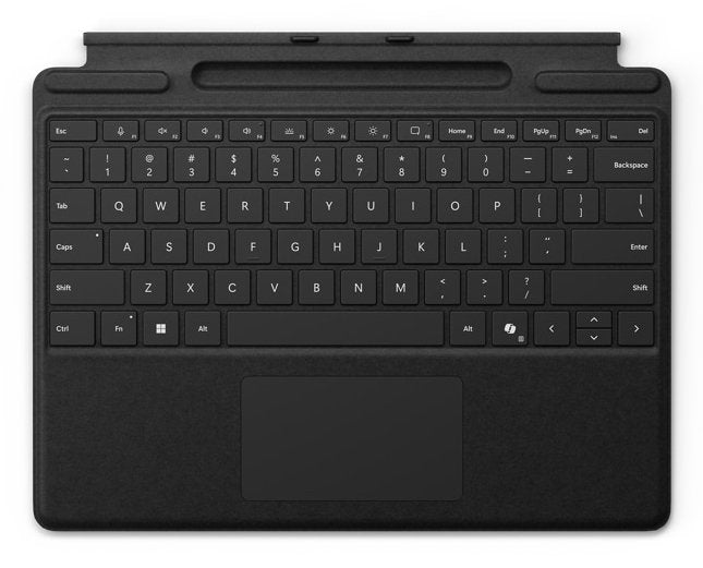 EAN 196388355877 - Microsoft Surface Pro Keyboard with pen storage QWERTY Microsoft Cover port Negro imagen 1