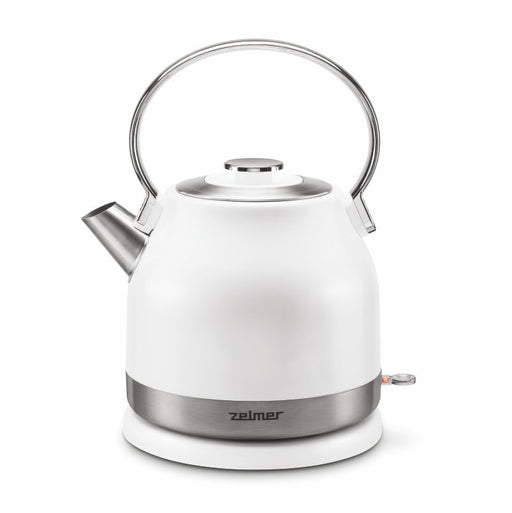EAN 5908269355556 - Zelmer ZCK7940 tetera eléctrica 1,5 L 2200 W Acero inoxidable, Blanco imagen 1