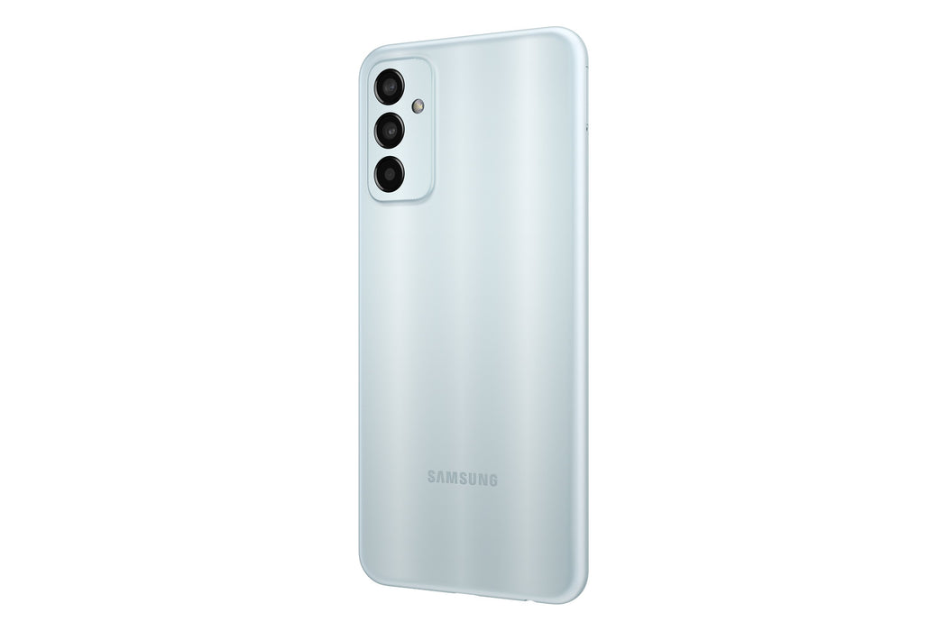 EAN 8806094359190 - Samsung SM-M135F/DSN 16,8 cm (6.6") Ranura híbrida Dual SIM 4G USB Tipo C 4 GB 64 GB 5000 mAh Azul claro imagen 7
