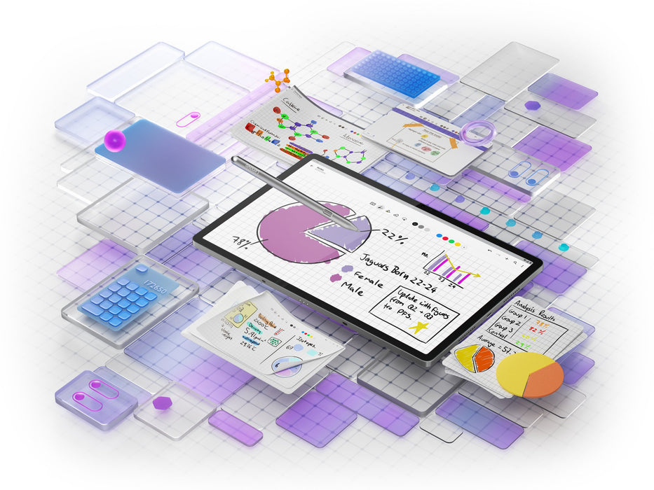 EAN 0198153749133 - Lenovo Idea Tab Pro Mediatek 256 GB 32,3 cm (12.7") 12 GB Wi-Fi 6E (802.11ax) Android 14 Gris imagen 20