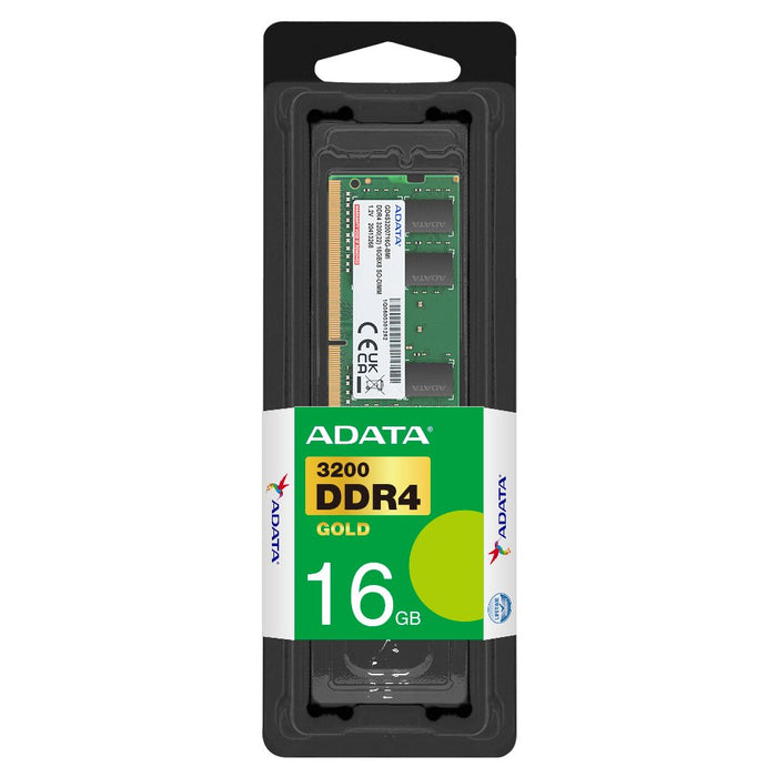 EAN 4711085941183 - ADATA Gold módulo de memoria 16 GB 1 x 16 GB DDR4 3200 MT/s 260-pin SO-DIMM imagen 4