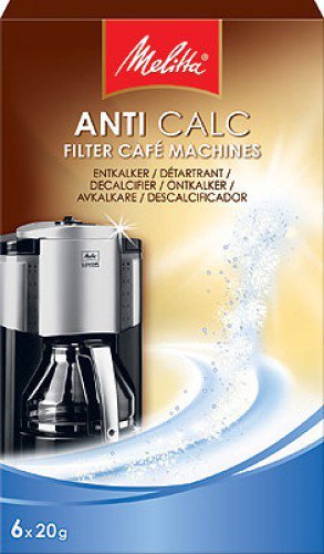 EAN 4006508192632 - Melitta ANTI CALC Filter, 6 x 20g descalers Electrodomésticos imagen 1